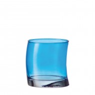 Bicchiere vetro Leonardo Swing blu